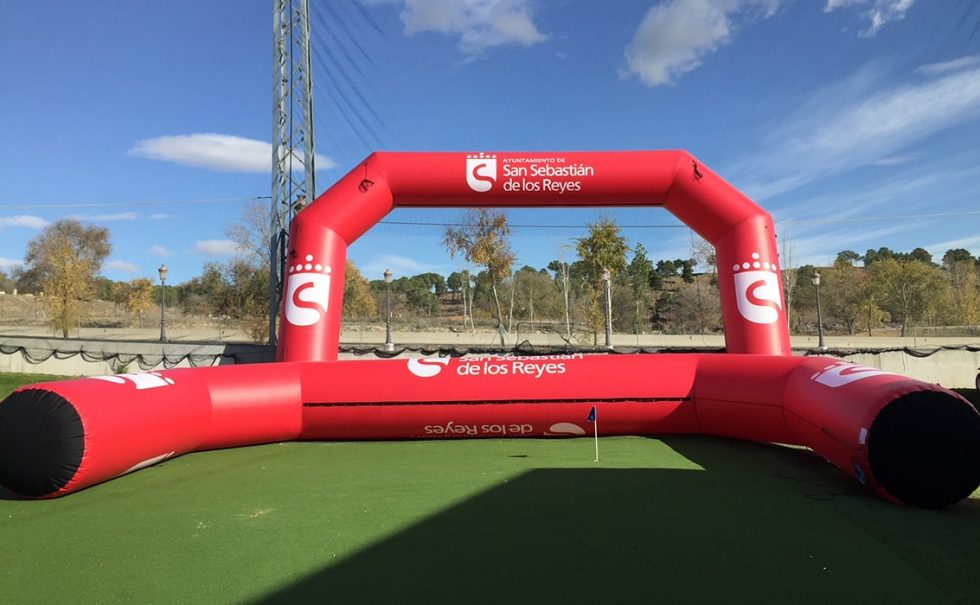 Arco de Meta Hinchable Ayuntamientos